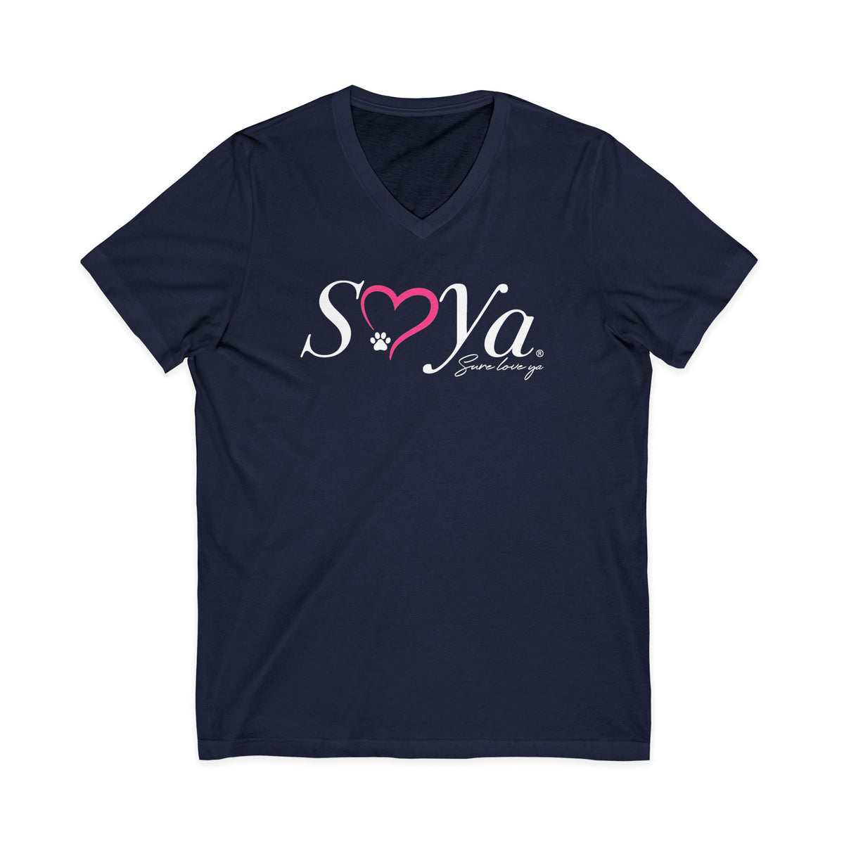 Sure❤️Ya🐾 V-Neck Tee