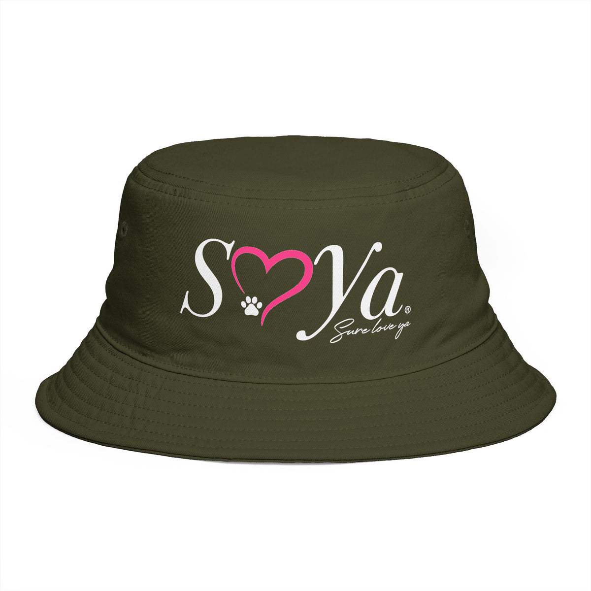 Logo Embroidered Bucket Hat